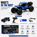 Rock Crawler RC Car 1:18 Scale | 2.4GHz, All-Terrain, LED Lights