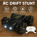 4WD Drift Stunt Car | 360° Double-Sided RC Car with LED Lights & Auto Demo | Rechargeable RC Car