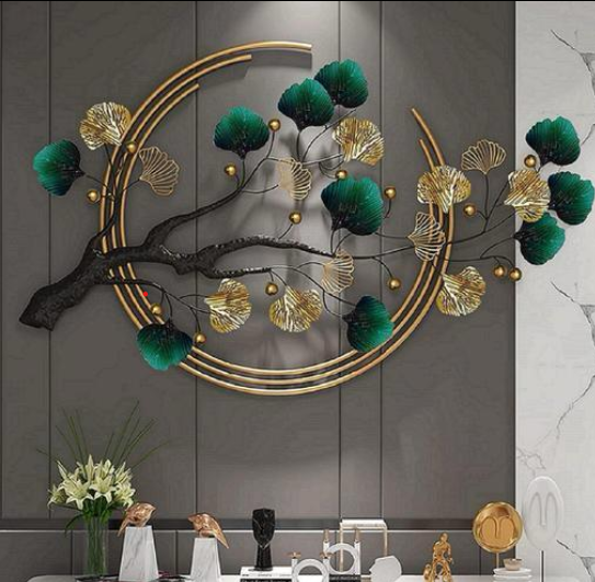 Modern Luxury Leaf Wall Art Wall Decor