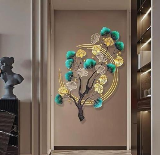 Modern Luxury Leaf Wall Art Wall Decor
