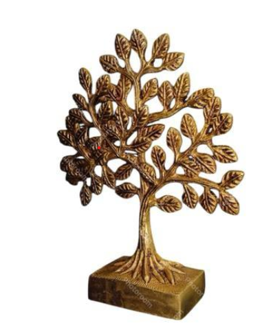 Brass Antique Decorative Kalpavriksha Tree Showpiece