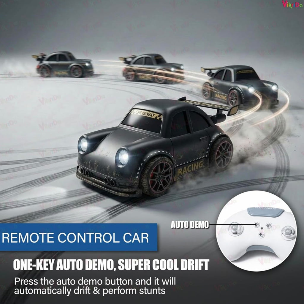 Smart Sensor RC Car | Intelligent Follow-Me & Tracking Mode with LED Lights | Kids' Interactive Toy Car